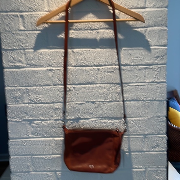Fossil bag with adjustable strap. Brown leather. Excellent condition - Picture 4 of 5
